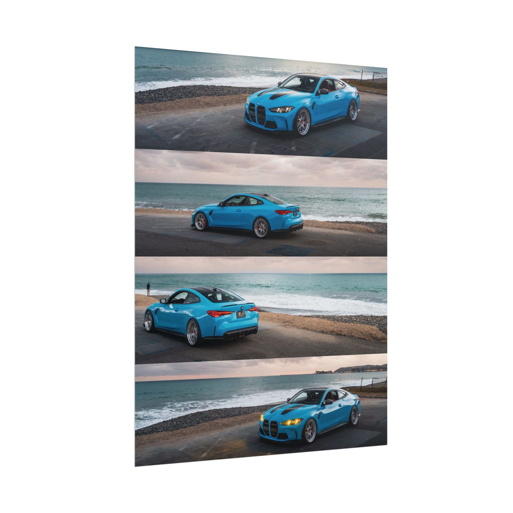 RGRacing M4CS Poster - Artwork by @Phillippizza