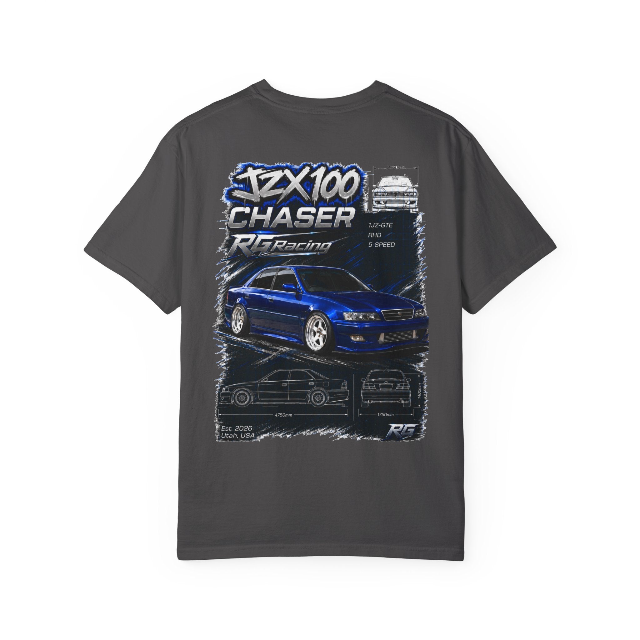 "JZX-100 Chaser" Heavyweight T-Shirt