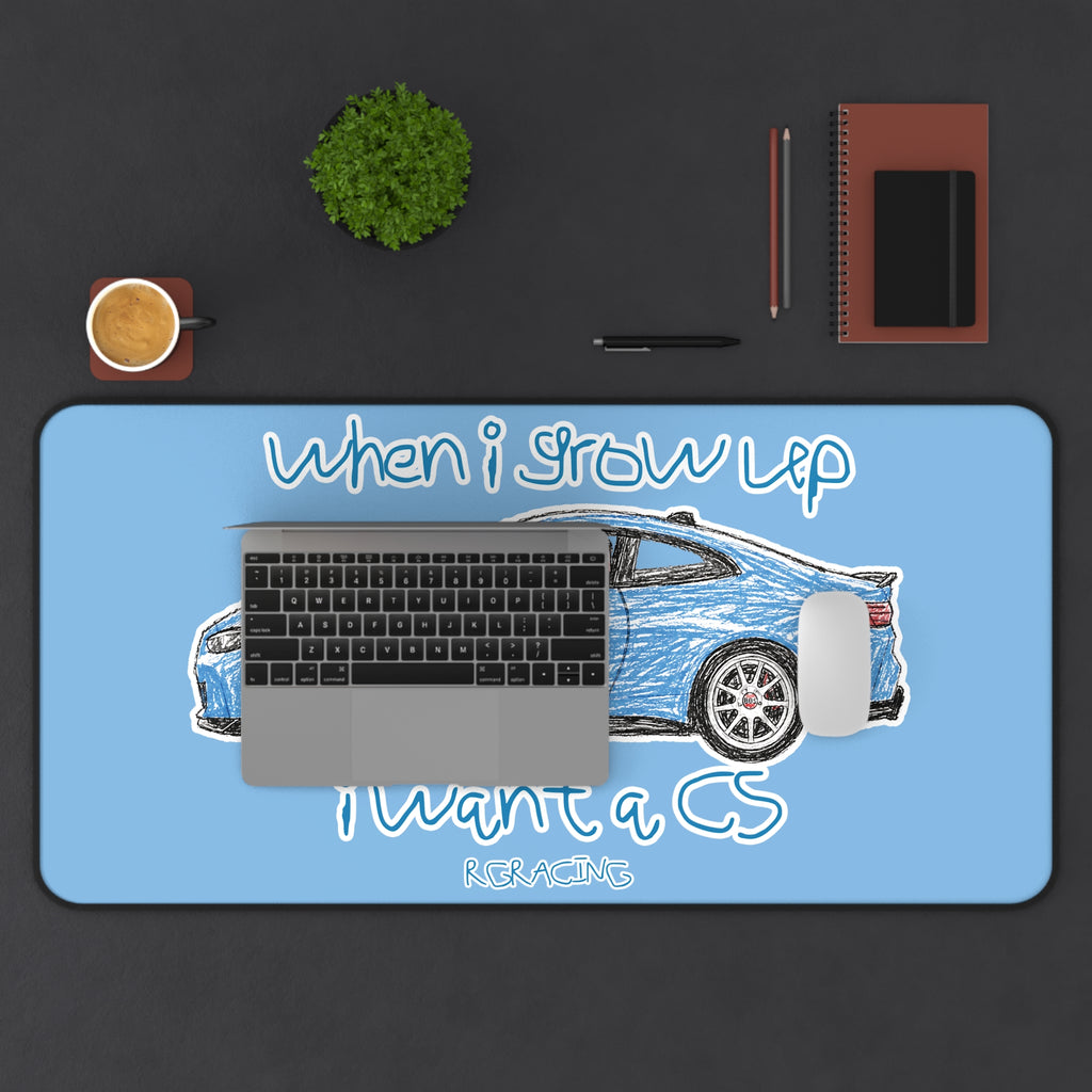 "When I Grow Up I Want a CS" Gaming/Work Mousepad