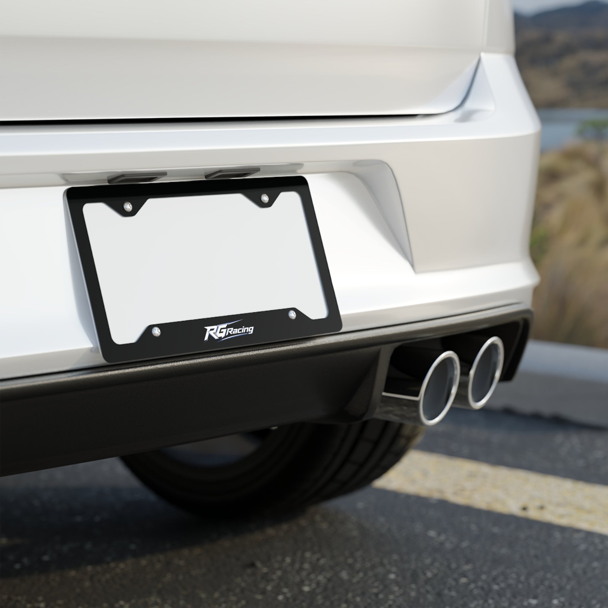 RGRacing Metal License Plate Frame