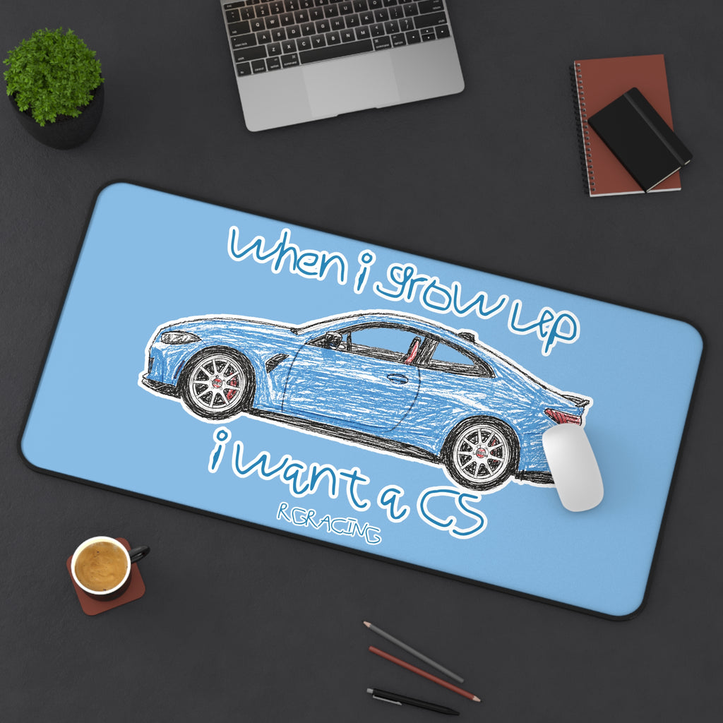 "When I Grow Up I Want a CS" Gaming/Work Mousepad